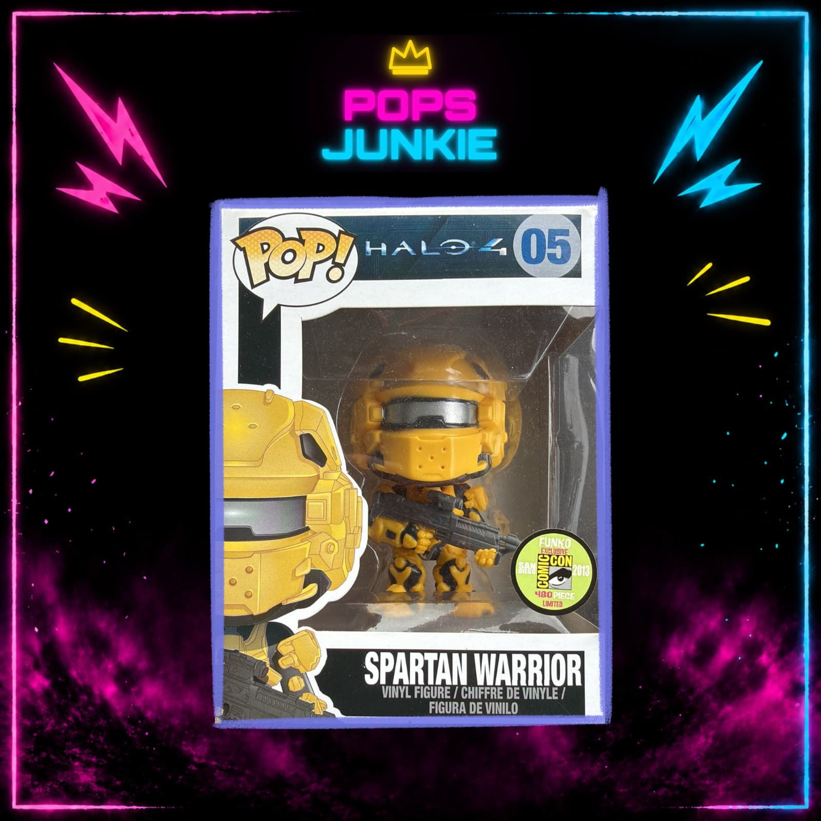 Spartan Warrior Halo Funko Pop #05 SDCC 480pcs