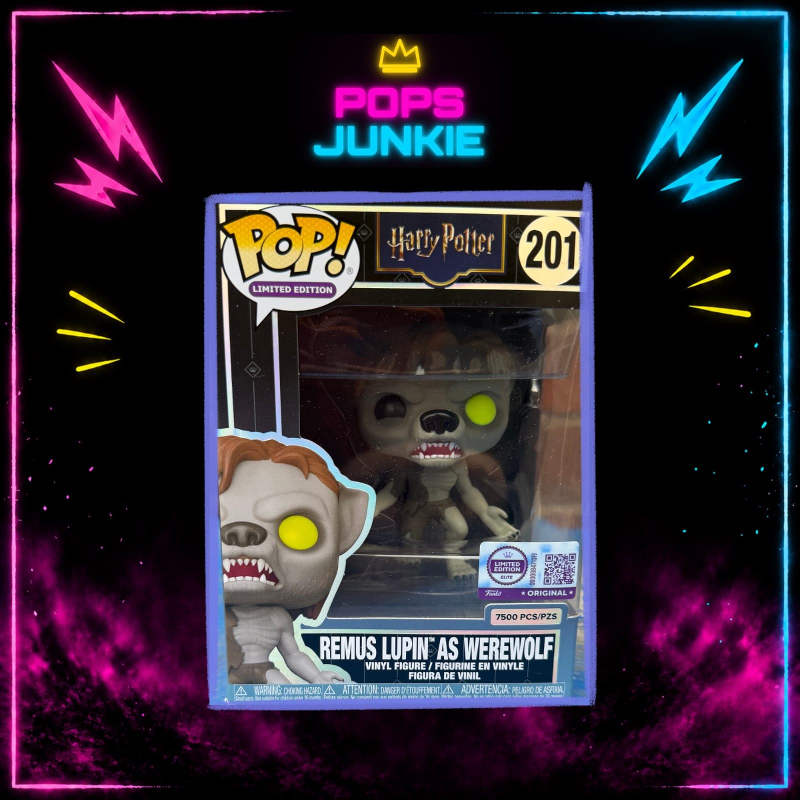 REMIS LUPIN AS WEARWOLF LIMITED EDITION 7500pcs Funko Pop #201