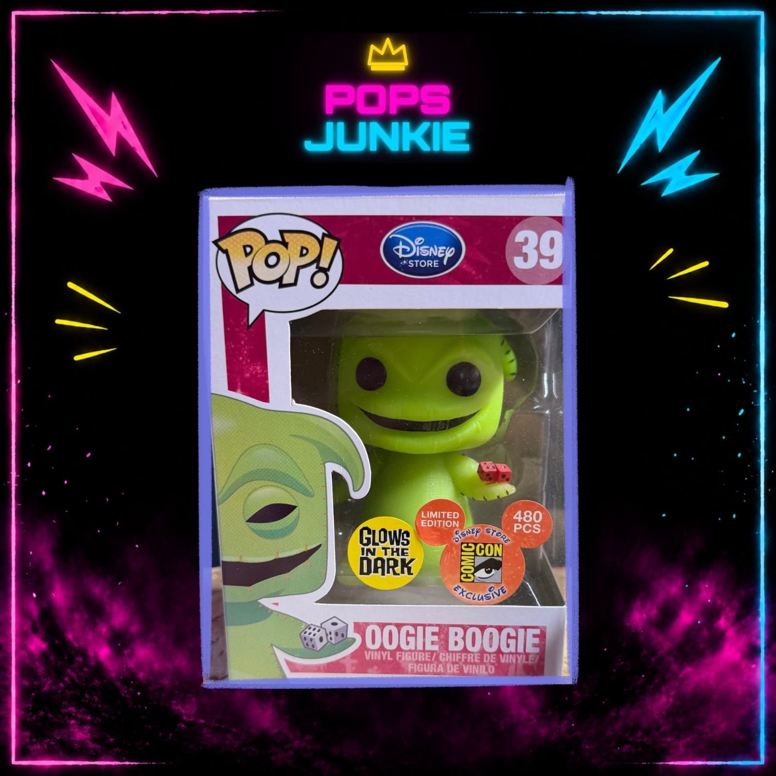 Oogie Boogie LE 480pcs GITD Con Exclusive